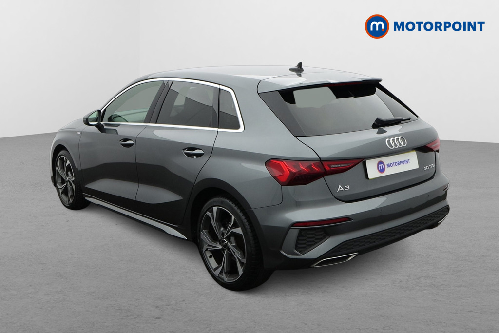 Audi A3 S Line Automatic Petrol Hatchback - Stock Number (1653784) - Passenger side rear corner