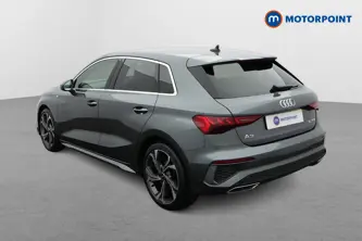 Audi A3 S Line Automatic Petrol Hatchback - Stock Number (1653784) - Passenger side rear corner