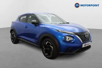 Nissan Juke N-Connecta Automatic Petrol-Electric Hybrid SUV - Stock Number (1653899) - Drivers side front corner