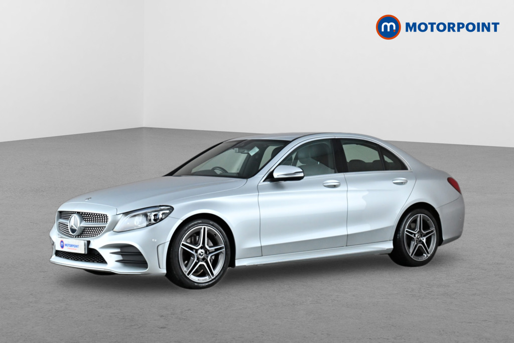 Mercedes-Benz C Class Amg Line Automatic Petrol Saloon - Stock Number (1655072) - Passenger side front corner