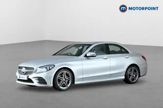 Mercedes-Benz C Class Amg Line Automatic Petrol Saloon - Stock Number (1655072) - Passenger side front corner