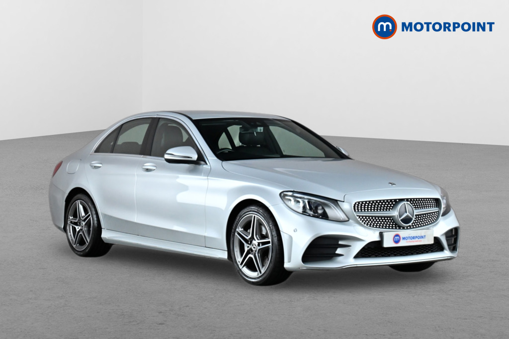 Mercedes-Benz C Class Amg Line Automatic Petrol Saloon - Stock Number (1655072) - Drivers side front corner