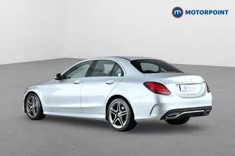 Mercedes-Benz C Class Amg Line Automatic Petrol Saloon - Stock Number (1655072) - Passenger side rear corner