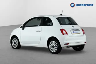 Fiat 500 Lounge Manual Petrol Hatchback - Stock Number (1656215) - Passenger side rear corner