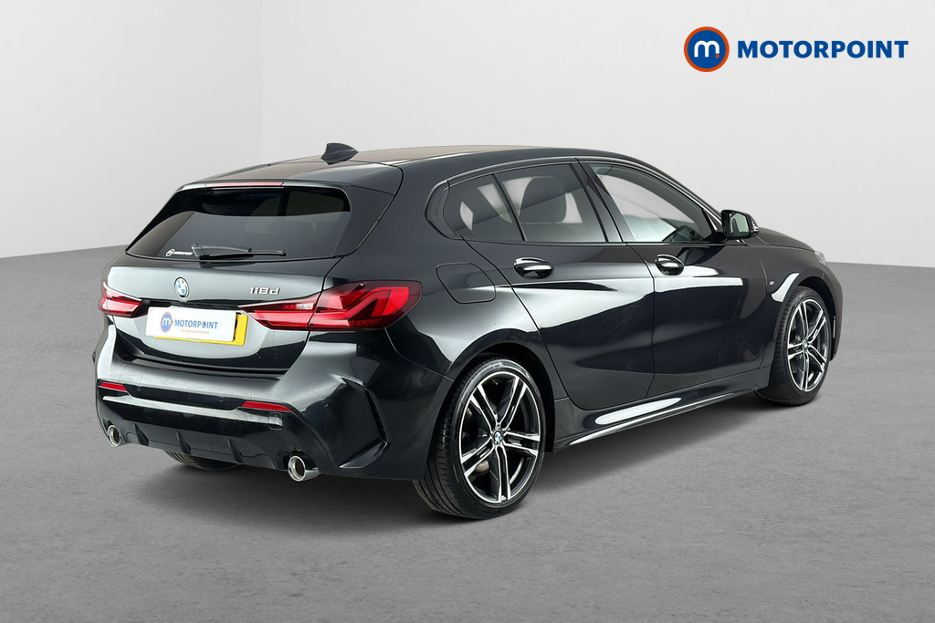 BMW 1 Series M Sport Manual Diesel Hatchback - Stock Number (1657136) - Passenger side rear corner