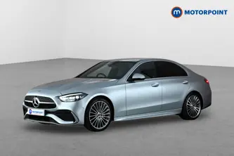 Mercedes-Benz C Class Amg Line Automatic Petrol Saloon - Stock Number (1658269) - Passenger side front corner