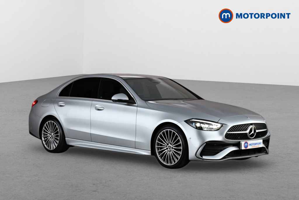 Mercedes-Benz C Class Amg Line Automatic Petrol Saloon - Stock Number (1658269) - Drivers side front corner