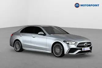Mercedes-Benz C Class Amg Line Automatic Petrol Saloon - Stock Number (1658269) - Drivers side front corner