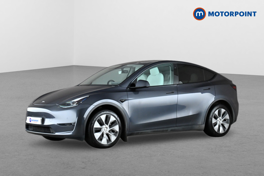 Tesla Model Y Long Range Automatic Electric SUV - Stock Number (1658313) - Passenger side front corner