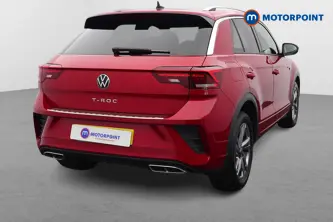 Volkswagen T-Roc R-Line Automatic Petrol SUV - Stock Number (1658450) - Drivers side rear corner