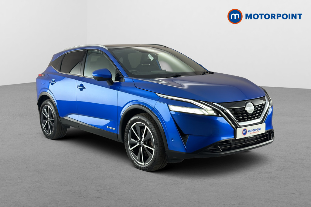 Nissan Qashqai Tekna Automatic Petrol-Electric Hybrid SUV - Stock Number (1658881) - Drivers side front corner