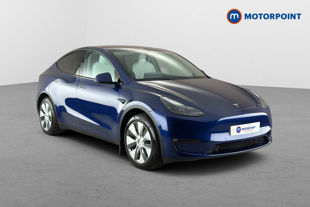 Tesla Model Y Long Range Automatic Electric SUV - Stock Number (1659696) - Drivers side front corner