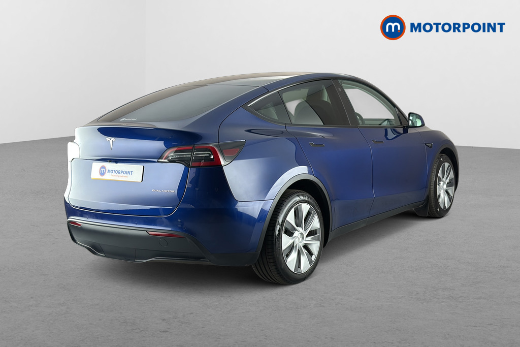 Tesla Model Y Long Range Automatic Electric SUV - Stock Number (1659696) - Passenger side rear corner