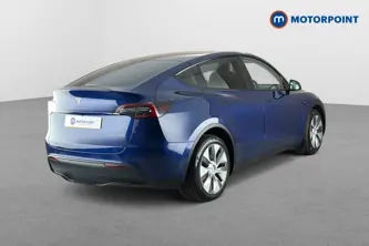 Tesla Model Y Long Range Automatic Electric SUV - Stock Number (1659696) - Passenger side rear corner