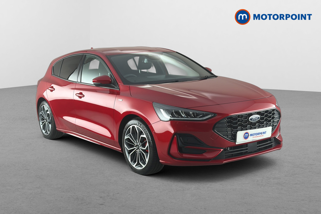 Ford Focus St-Line X Manual Petrol Hatchback - Stock Number (1660378) - Drivers side front corner