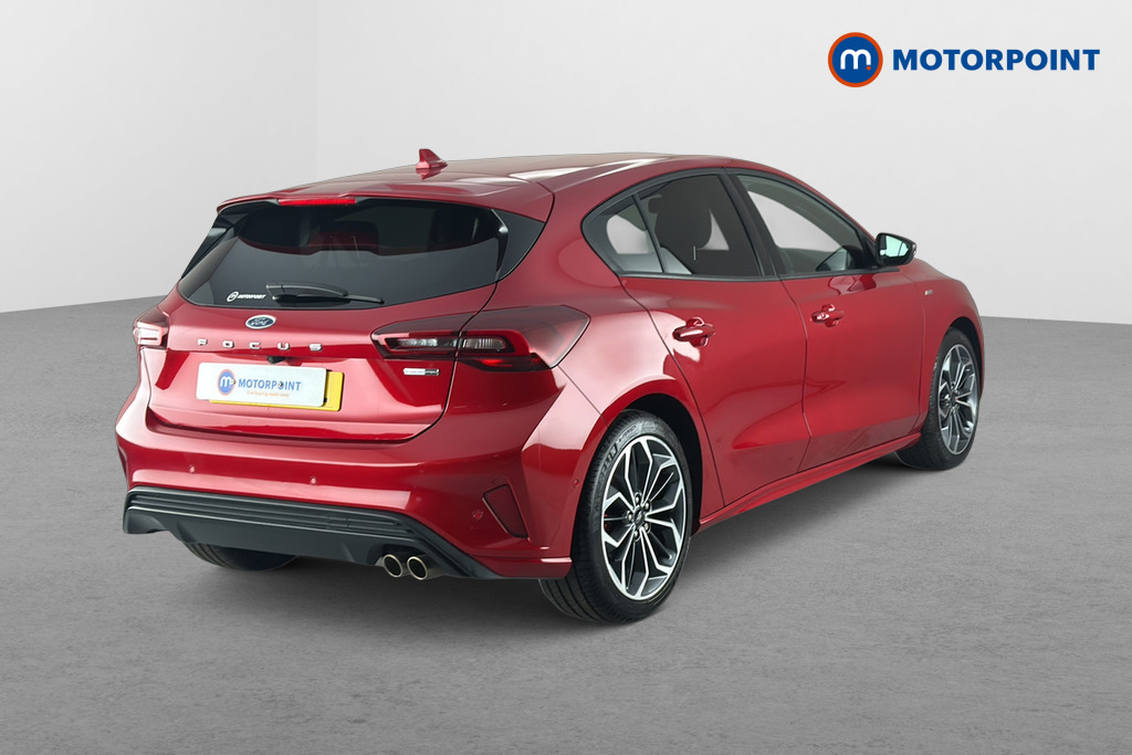 Ford Focus St-Line X Manual Petrol Hatchback - Stock Number (1660378) - Passenger side rear corner