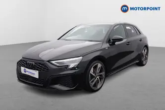 Audi A3 Black Edition Automatic Petrol Hatchback - Stock Number (1660396) - Passenger side front corner