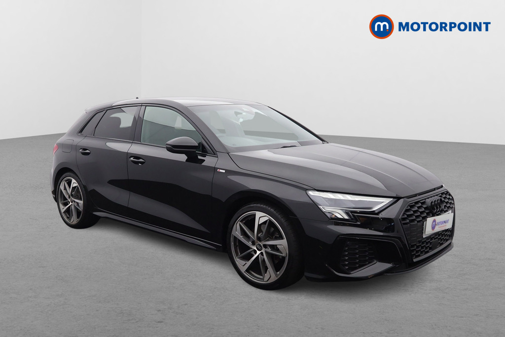 Audi A3 Black Edition Automatic Petrol Hatchback - Stock Number (1660396) - Drivers side front corner