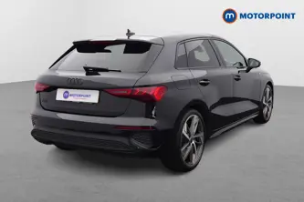 Audi A3 Black Edition Automatic Petrol Hatchback - Stock Number (1660396) - Drivers side rear corner