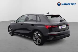 Audi A3 Black Edition Automatic Petrol Hatchback - Stock Number (1660396) - Passenger side rear corner