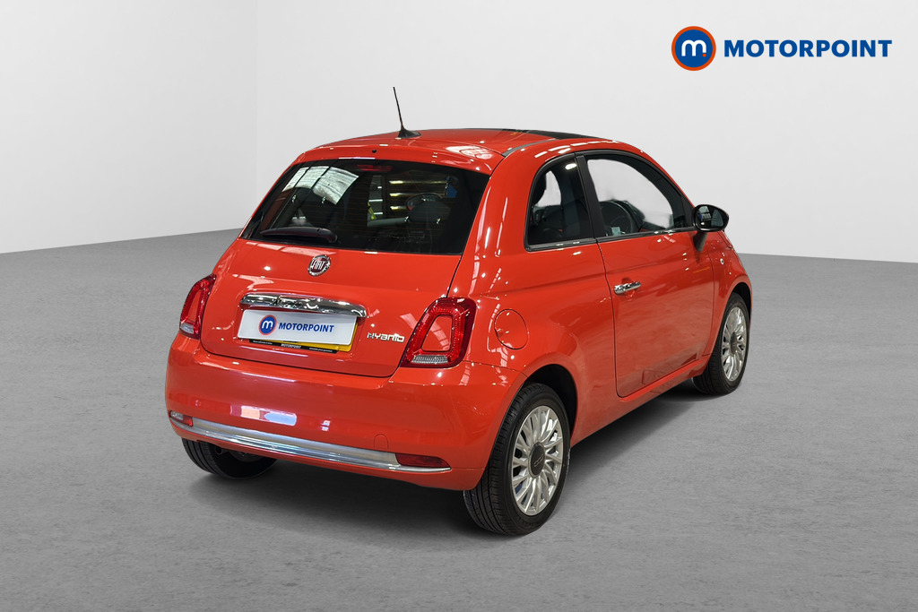 Fiat 500 1.0 Mild Hybrid 3Dr Manual Petrol Hatchback - Stock Number (1661122) - Passenger side rear corner