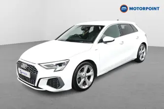 Audi A3 S Line Manual Petrol Hatchback - Stock Number (1623638) - Passenger side front corner