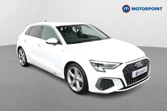 Audi A3 S Line Manual Petrol Hatchback - Stock Number (1623638) - Drivers side front corner