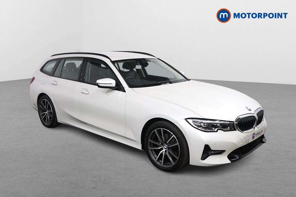 BMW 3 Series Sport Automatic Petrol Estate - Stock Number (1634164) - Drivers side front corner