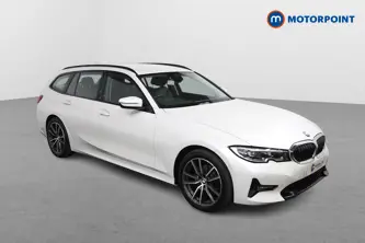 BMW 3 Series Sport Automatic Petrol Estate - Stock Number (1634164) - Drivers side front corner