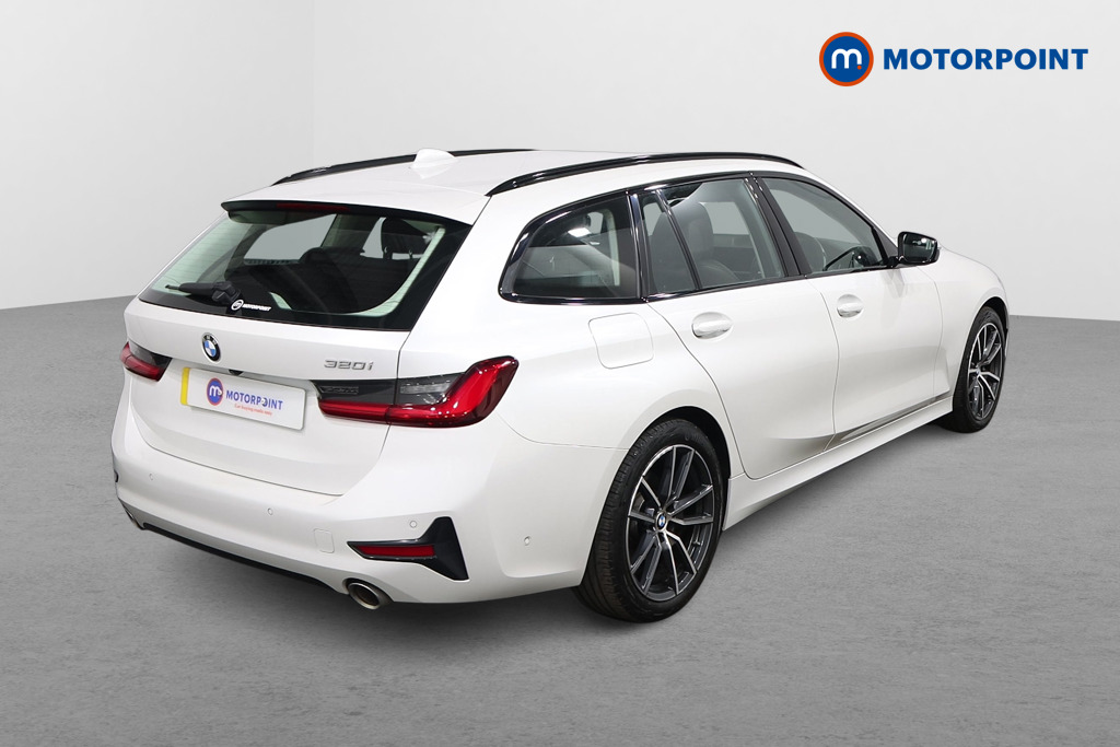 BMW 3 Series Sport Automatic Petrol Estate - Stock Number (1634164) - Drivers side rear corner