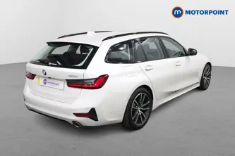 BMW 3 Series Sport Automatic Petrol Estate - Stock Number (1634164) - Drivers side rear corner