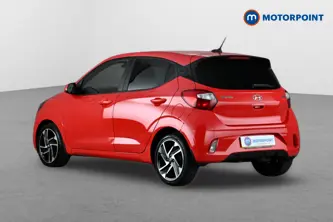 Hyundai I10 Premium Manual Petrol Hatchback - Stock Number (1637667) - Passenger side rear corner