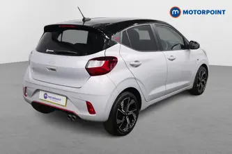Hyundai I10 N Line Manual Petrol Hatchback - Stock Number (1640822) - Drivers side rear corner