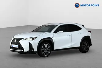 Lexus UX F-Sport Design Automatic Petrol-Electric Hybrid SUV - Stock Number (1644196) - Passenger side front corner