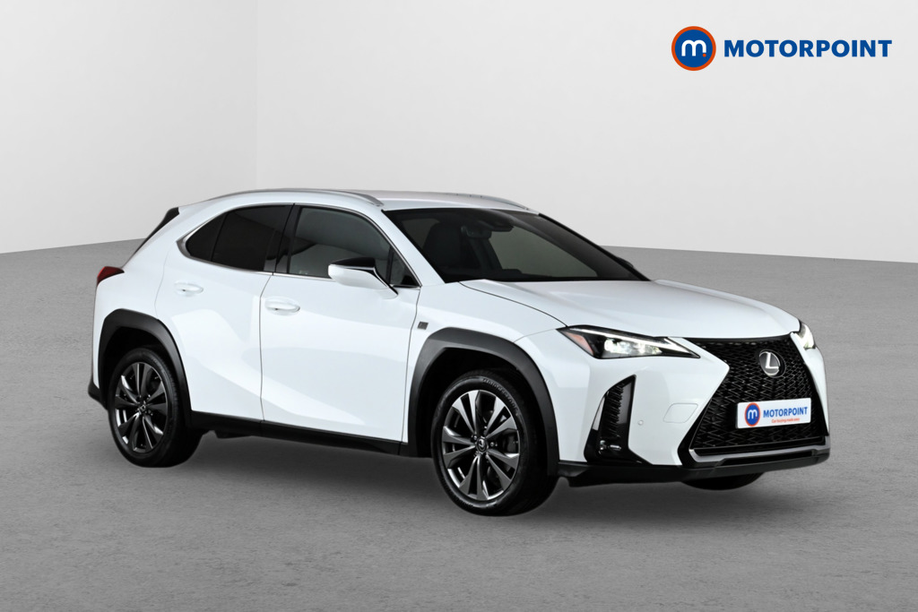 Lexus UX F-Sport Design Automatic Petrol-Electric Hybrid SUV - Stock Number (1644196) - Drivers side front corner