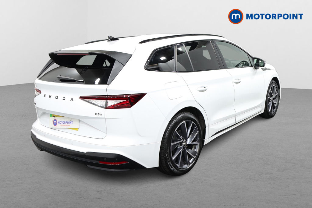 Skoda Enyaq Sportline Plus Automatic Electric SUV - Stock Number (1646598) - Drivers side rear corner