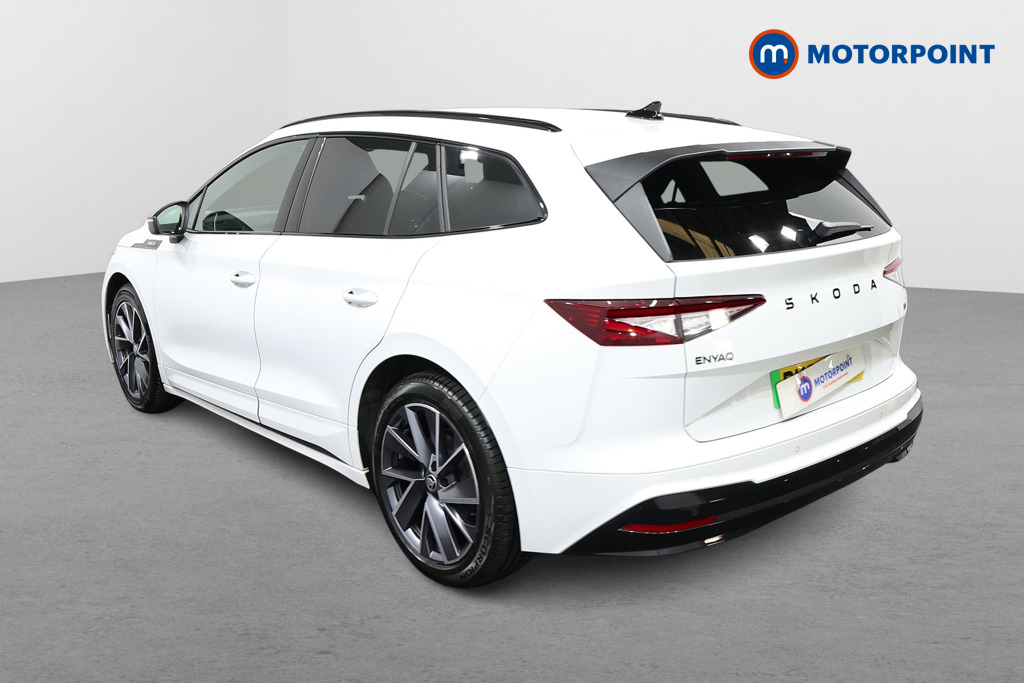 Skoda Enyaq Sportline Plus Automatic Electric SUV - Stock Number (1646598) - Passenger side rear corner