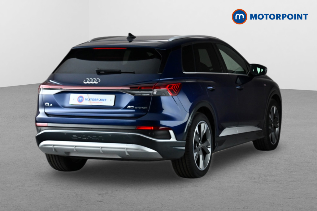 Audi Q4 S Line Automatic Electric SUV - Stock Number (1648273) - Drivers side rear corner