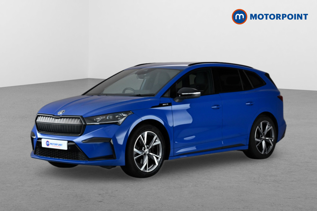 Skoda Enyaq 80 Sportline Plus Automatic Electric SUV - Stock Number (1648584) - Passenger side front corner