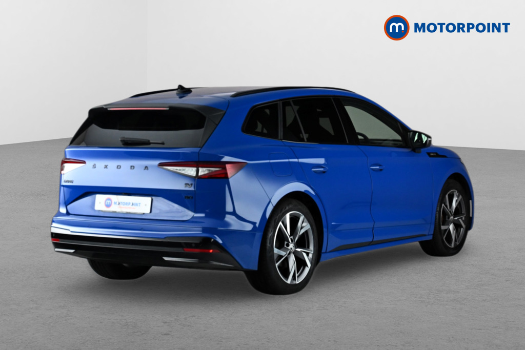 Skoda Enyaq 80 Sportline Plus Automatic Electric SUV - Stock Number (1648584) - Drivers side rear corner