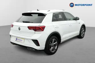 Volkswagen T-Roc R-Line Manual Petrol SUV - Stock Number (1648599) - Drivers side rear corner