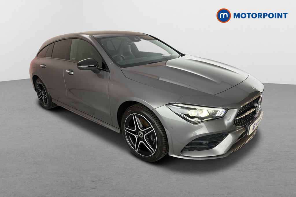 Mercedes-Benz CLA Amg Line Automatic Petrol Plug-In Hybrid Estate - Stock Number (1648631) - Drivers side front corner