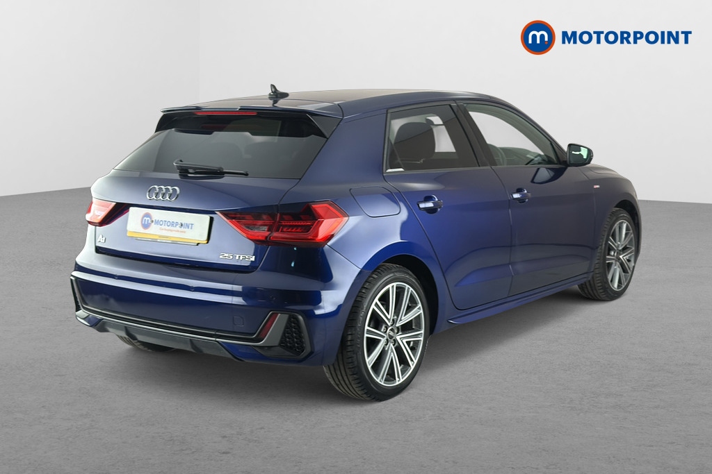 Audi A1 S Line Manual Petrol Hatchback - Stock Number (1650548) - Passenger side rear corner
