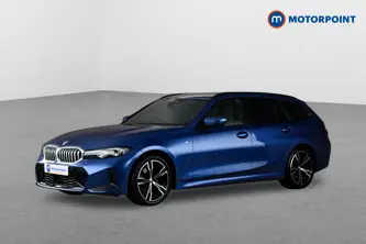 BMW 3 Series M Sport Automatic Petrol Estate - Stock Number (1650568) - Passenger side front corner