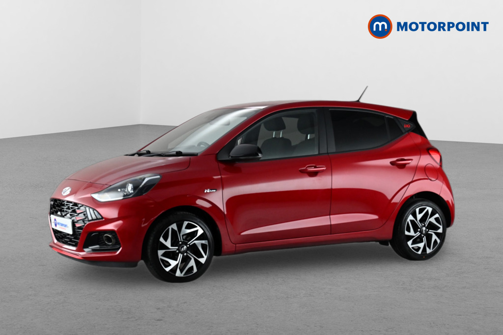 Hyundai I10 N Line Manual Petrol Hatchback - Stock Number (1650586) - Passenger side front corner
