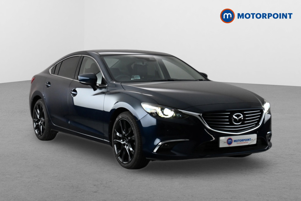 Mazda 6 Sport Nav Manual Petrol Saloon - Stock Number (1650689) - Drivers side front corner