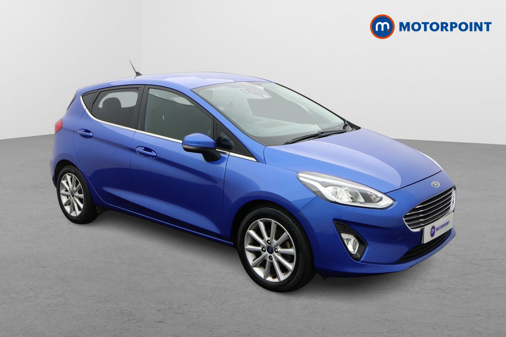 Ford Fiesta Titanium Manual Petrol Hatchback - Stock Number (1650770) - Drivers side front corner