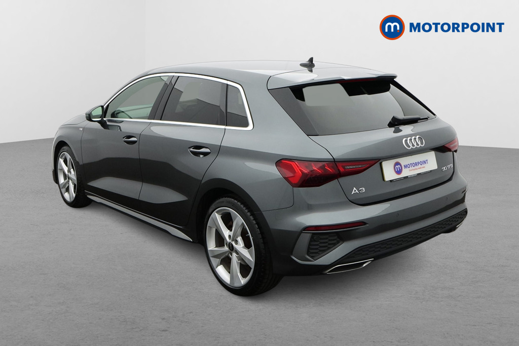 Audi A3 S Line Automatic Petrol Hatchback - Stock Number (1651222) - Passenger side rear corner