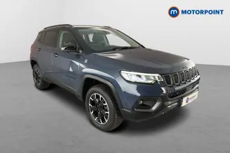 Jeep Compass Trailhawk Automatic Petrol Plug-In Hybrid SUV - Stock Number (1651238) - Drivers side front corner