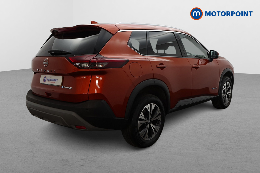 Nissan X-Trail N-Connecta Automatic Petrol-Electric Hybrid SUV - Stock Number (1651437) - Drivers side rear corner